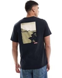 Levi's - Central Babytab Logo Scenic Back Print Relaxed Fit T-shirt - Lyst