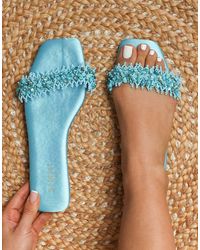 SIMMI - Hatty Slip On Flat Sandals - Lyst