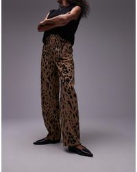 & Other Stories - Barrel Leg Trousers With Seam Detail - Lyst