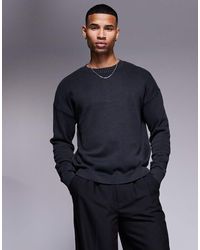 ASOS - – locker geschnittener pullover aus strick - Lyst