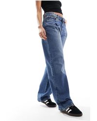 Mango - Straight Leg Jeans With Pintuck Detail - Lyst
