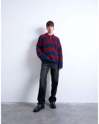 TOPMAN - – relaxed-fit-strickpullover - Lyst