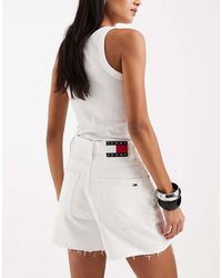 Tommy Hilfiger - Denim Mom Shorts - Lyst