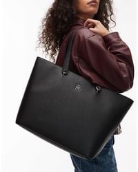 Tommy Hilfiger - Tote bag avec emblème th - Lyst