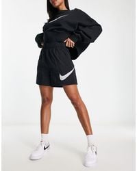 Nike - Essential Big Logo Woven Shorts - Lyst
