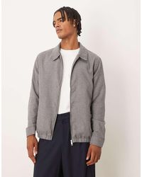 Brave Soul - Harrington Style Zip Through Jacket - Lyst