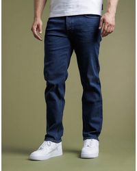 French Connection - Cotton Straight Leg Stretch Denim Jeans - Lyst