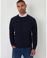 Threadbare - Mock Shirt Raglan Knitted Jumper - Lyst