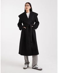 Miss Selfridge - Formal Wrap Coat - Lyst