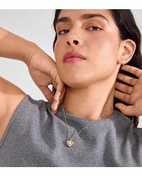 Pilgrim - Collar Con Colgante De Corazón Nova De -Dorado - Lyst