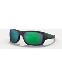 Oakley - Turbine Rectangle Polarised Sunglasses With Mirrored Lens - Lyst