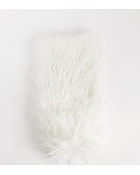 Kaiia - Exclusive Furry Leg Warmers - Lyst
