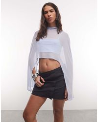 ASOS - Mini Cape Bralet 2-in-1 Top - Lyst