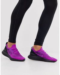 nike epic react violet