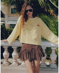 Pull&Bear - Minirock mit rüschen - Lyst