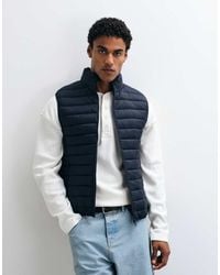 French Connection - Padded Lightweight Gilet - Lyst