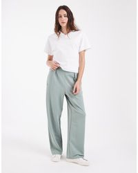 Lacoste - Wide Leg Lounge Pants - Lyst