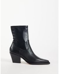 Dolce Vita - Rutger Western Mid Ankle Boots - Lyst