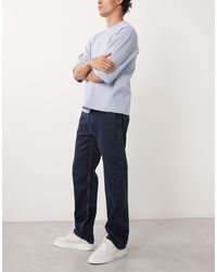Levi's - 555 jean droit relaxed en denim indigo - Lyst