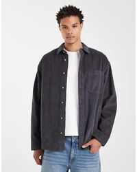 ASOS - Oversized Cord Shirt - Lyst