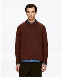 ARKET - Wool Alpaca Crew Neck Relaxed Fit Jumper - Lyst