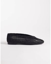 ASOS - Lioness Weave Ballets - Lyst