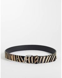 Mango - Teen Pony Hair Belt - Lyst