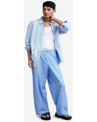 Desigual - Lange Gestreepte Broek - Lyst