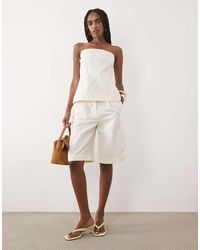 Mango - Sansa Tailored Bermuda Short Co-Ord - Lyst