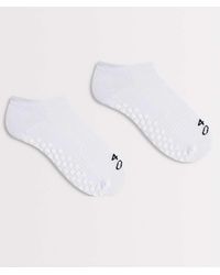 4505 - 2 Pack Pilates Grip Ankle Sock - Lyst