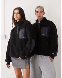 Champion - Quarter Snap Fleece - Lyst