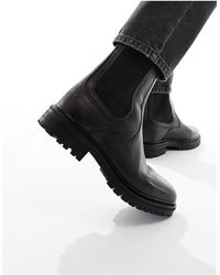 AllSaints - Melos Leather Chelsea Boots - Lyst