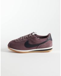 Nike - Cortez Suede Trainers - Lyst