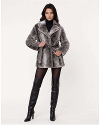 Harry Brown - Sabine Belted Fur Coat - Lyst