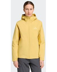 adidas Originals - Terrex Multi Essentials Climaproof Insulated Hooded Jacket - Lyst