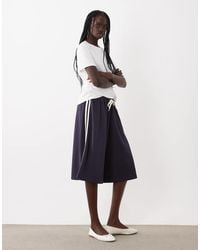 ASOS - Oversized Shorts With Side Stripe - Lyst