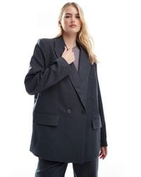 Vero Moda - Tailored Herringbone Co-ord Blazer - Lyst