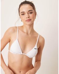 Nike - Nike Essential Triangle Bikini Top - Lyst