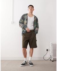 Vans - – drill chore – loose fit carpenter-shorts - Lyst