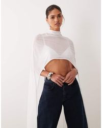 ASOS - Lange Cape Top - Lyst