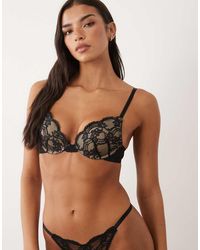 ASOS - Lola Lace Push Up Bra - Lyst