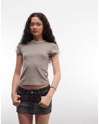 Weekday - 90s Baby Tee - Lyst