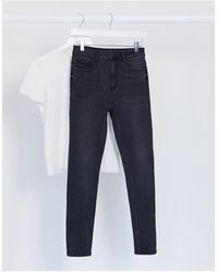 only mila high waist skinny