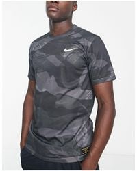 Nike - Glitch Camo Dri-fit Legend T-shirt - Lyst