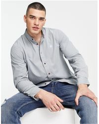 Camisa Tintoria Mattei 954 de hombre de color Azul Hombre Ropa de Camisas de Camisas informales de botones 