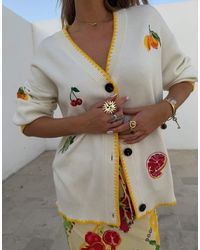 Never Fully Dressed - Knit Fruit Cardigan - Lyst