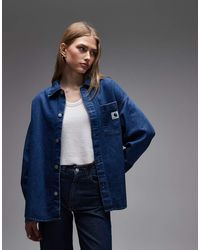 Carhartt - Alta Long Sleeve Denim Shirt - Lyst