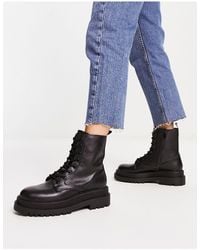 Stradivarius - Lace Up Chunky Boot - Lyst