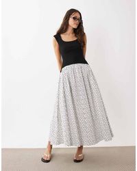 ASOS - Sleeveless Scoop Neck Hybrid Maxi Dress - Lyst