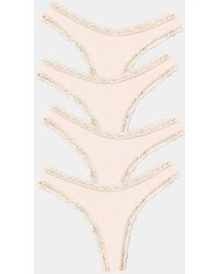 Stripe & Stare - Thong Four Pack - Lyst